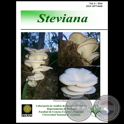 REVISTA STEVIANA - VOLUMEN 6 - AO 2014 - Publicacin del Herbario FACEN